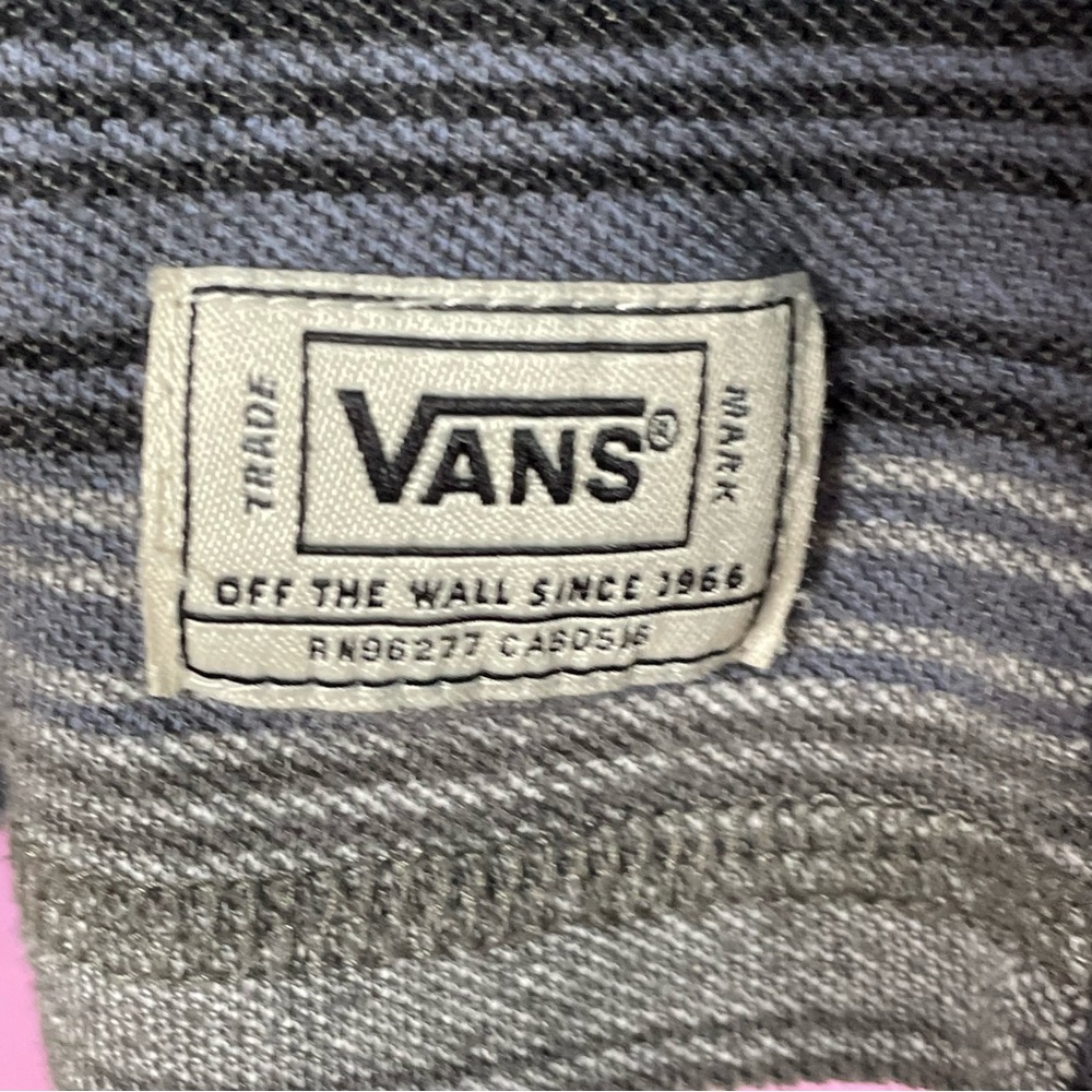 Vans Hoodie Baja Style Pullover Women's Size Small Blue/Grey - Picture 3 of 7